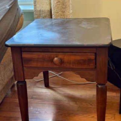 Wooden End Table

