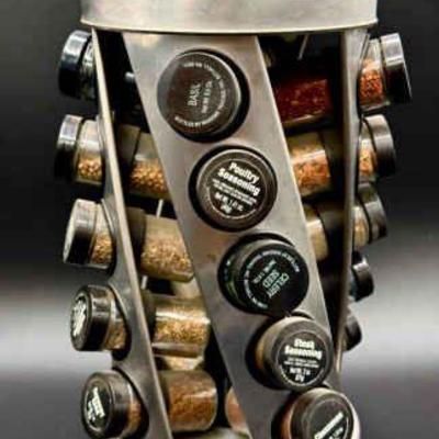 20 Jar Revolving Spice Rack

