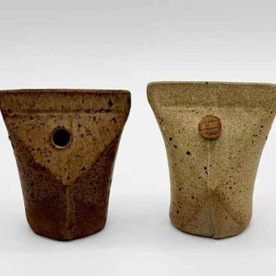Ceramic Salt & Pepper Shakers
