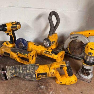 Used DeWalt Power Tool Lot *TESTED**
