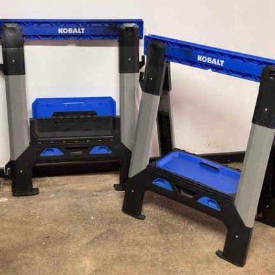 (2) Kobalt Saw Horses
