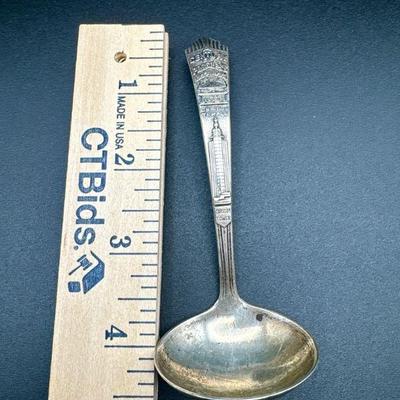 Sterling Silver Chicago In 1833 Century Of Progress Spoon
