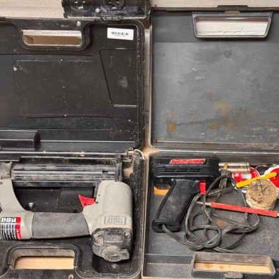 Solder Gun And Air Powered Staple Gun
