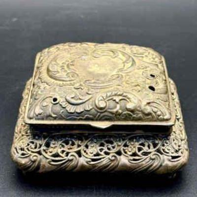 Meriden Silverplate Trinket Box
