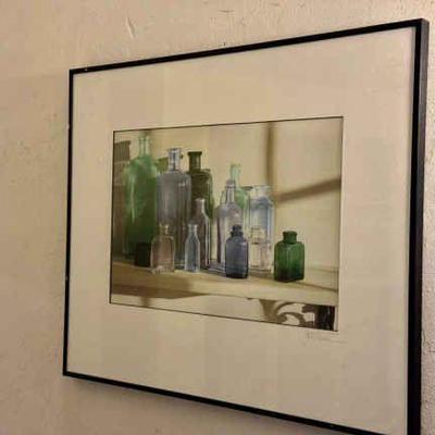 Signed JK White Print
