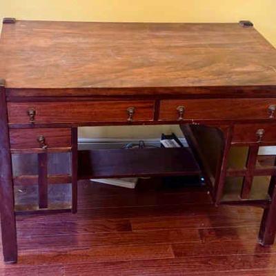Vintage Wooden Desk
