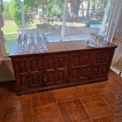 Vintage Henredon "Artefacts" sideboard buffet 