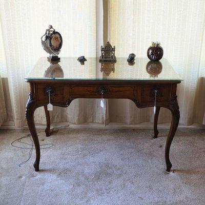 18th century French writing desk with skeleton keys