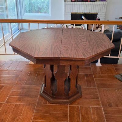 Mid century modern dining table - Walter Wabash style