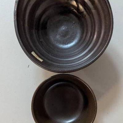 PPE161 Japanese Vintage Rice Bowl and Vintage Tea Bowl.