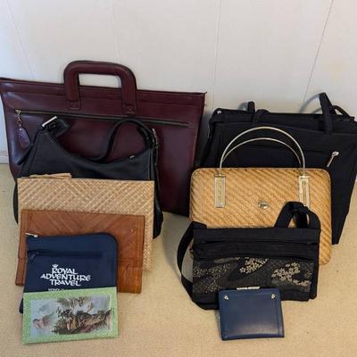 PPE144 Assorted Bags, Wallets, Briefcase.