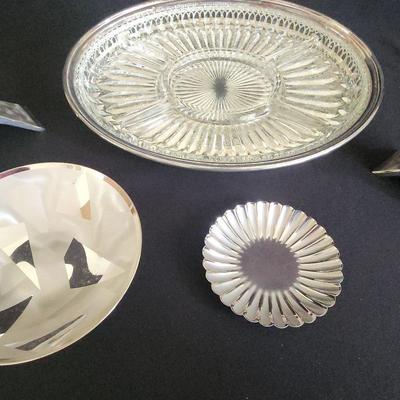 PPE033 - Sheffield Silver Company Silver-Plated Serving Tray and More