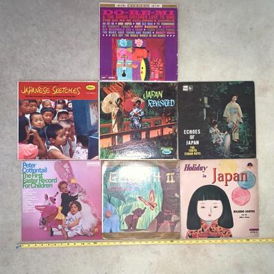 PPE095 Japanese Music and Children's Music Vinyls