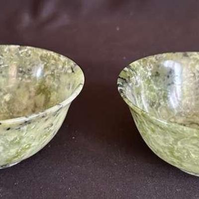 PPE314- Spinach Jade Like Bowls 