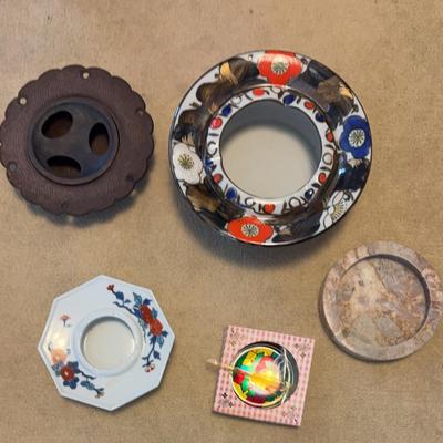 PPE123 Assorted Vintage Ashtrays