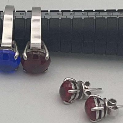 PPE401-Cabochon Rings & Earrings