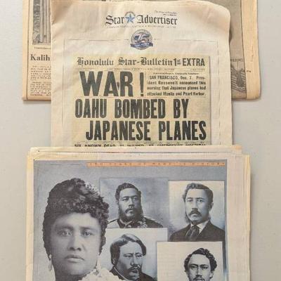 PPE059 Hawaii Newspaper Events 