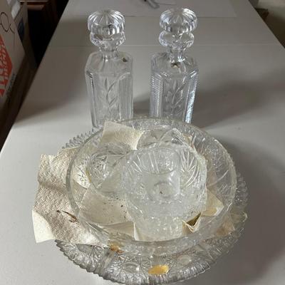 PPE226- Genuine Lead Crystal Hand Cut In Western Germany