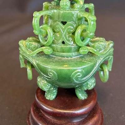 PPE311- Chinese Jade Like Censer