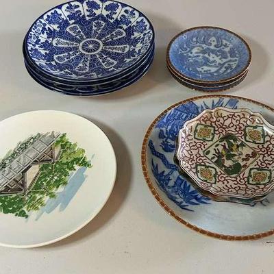 PPE184- Variety Of Asian Plates 