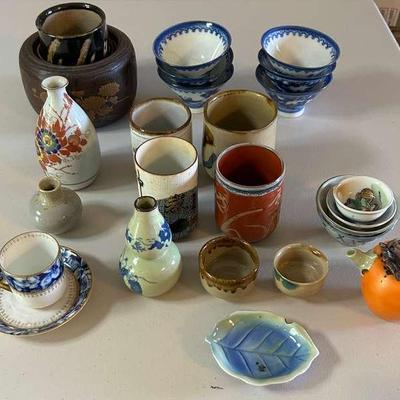 PPE204- Variety Of Tea Cups & Condiment Dishes
