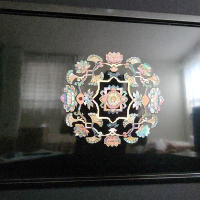 PPE177 - Serving Tray With Mother Of Pearl Inlay 