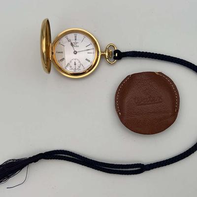 PPE411-Gold Vintage Watex Pocket Watch