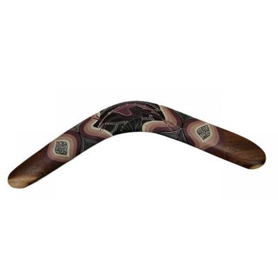 HERBERT DYSON HAND PAINTED AUSTRALIAN BOOMERANG