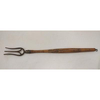 Antique English toasting fork