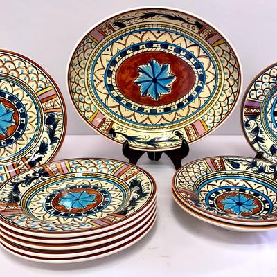 Bellagio Tabletops Unlimited Plates (6), Bowls (3), And Serving Platter