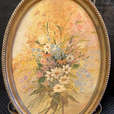 Floral Artwork by Clifford