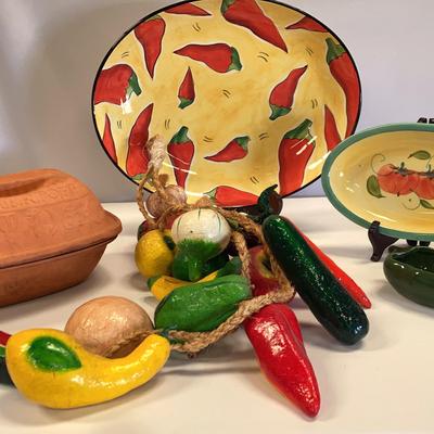 Fiesta Fun Variety Of Platter & Decor
