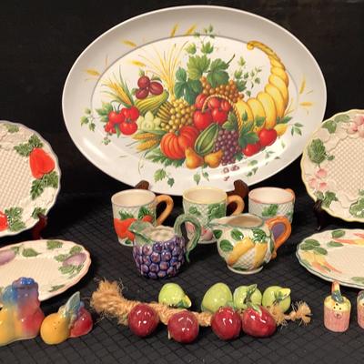 Variety Of Fruit Themed Dishes