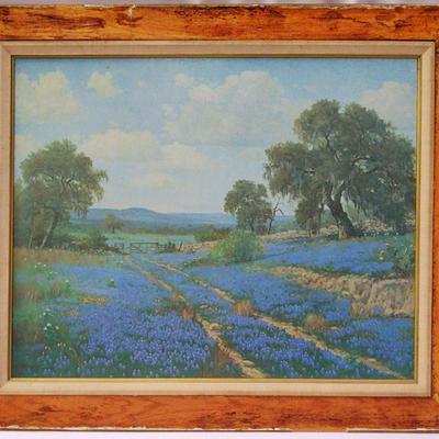 "Bluebonnets" 114/300 By Porfirio Salinas