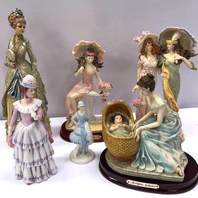 Collection Of Porcelain Figurines (La Verona, Montefiori, Micena), 
