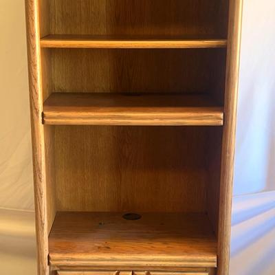 Wooden Bookcase Cabinet 