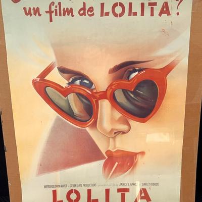 Cartel original French “Lolita” Theatre Poster