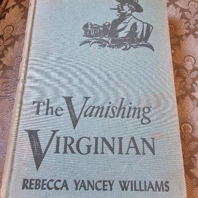 The Vanishing Virginian by Rebecca Yancy Williams