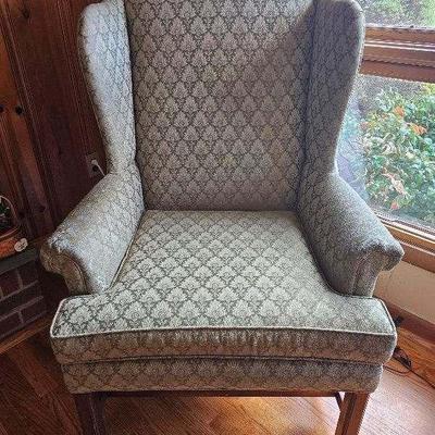 Wingback chair set