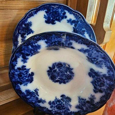 Flow Blue platters