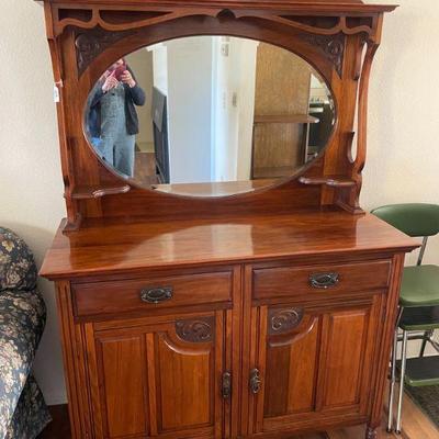 SKU B3  WELSH WALNUT SIDEBOARD
78 H BY 48 W BY 20 D

$600