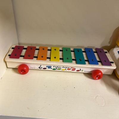 Fisher-Price Rainbow Xylophone
- A timeless Fisher-Price rainbow xylophone with colorful keys that children love to play. Not only does...
