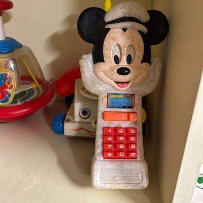 Mickey Mouse Toy Telephone
- A classic Mickey Mouse telephone, perfect for toddlers learning numbers and phone etiquette. Press the...