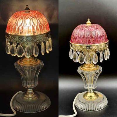 (2) Vintage Style Table Lamps

