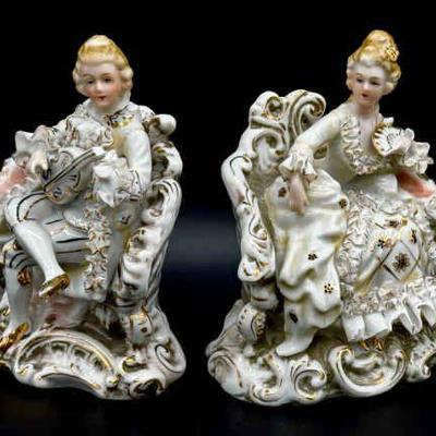 (2) Hand Painted Betson’s Figurines
