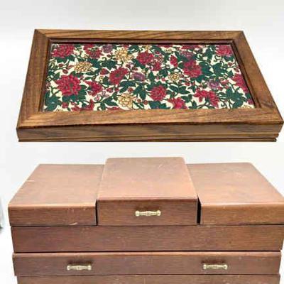 (2) Vintage Jewelry Boxes
