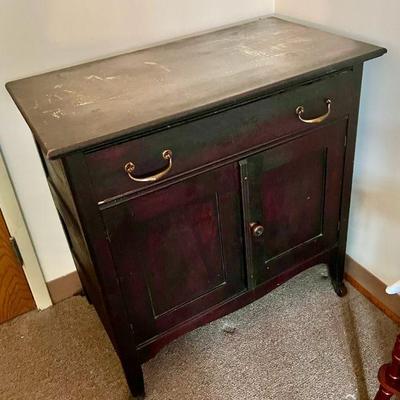 Dark Wood Cabinet
