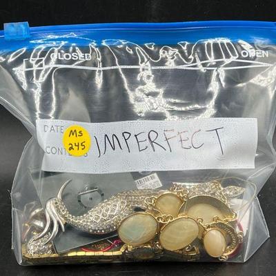 Imperfect Jewelry Mystery Lot including Coro & Elgin
