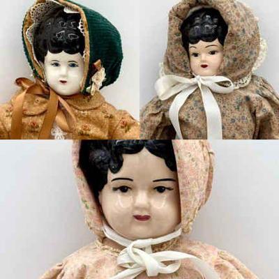 (3) Vintage Dolls
