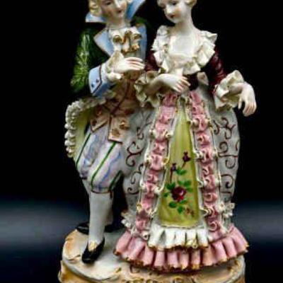 Victorian Couple Figurine

